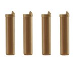 EBAC Jeu de pieds Cylindre Jeu de 4 pieds n° 14 hêtre naturel