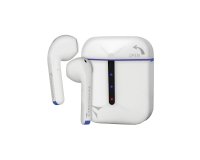 Techmade TM-H21T-BLU headphones/headset Wireless In-ear Music Bluetooth Blue, White
