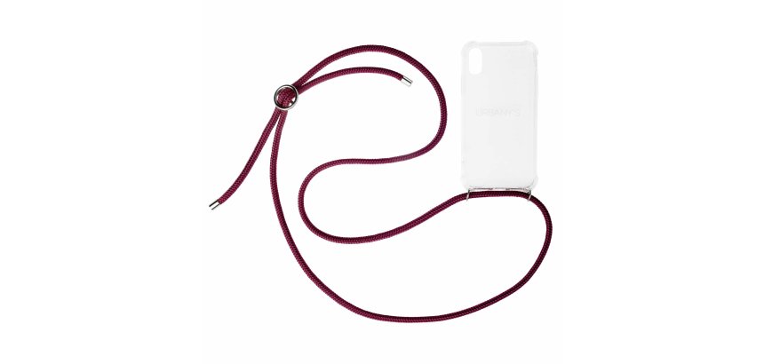 Urbany's Red Wine funda para teléfono móvil 17 cm (6.7") Transparente