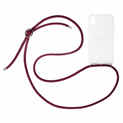 Urbany's Red Wine funda para teléfono móvil 17 cm (6.7") Transparente