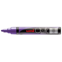 Marqueur craie CHALK MARKER. Pointe ogive moyenne 1,8-2,5mm. Coloris violet métal