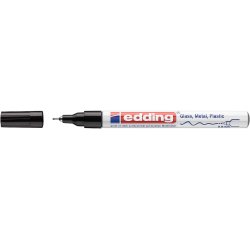 Marqueur permanent Edding 780 pointe ogive 0,8 mm noir