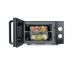 Severin MW 7762 forno a microonde Nero, Acciaio inox Microonde con grill Superficie piana 20 L 800 W