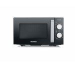 Severin MW 7762 forno a microonde Nero, Acciaio inox Microonde con grill Superficie piana 20 L 800 W
