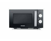 Severin MW 7762 microwave Black, Stainless steel Grill microwave Countertop 20 L 800 W