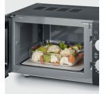 Severin MW 7762 forno a microonde Nero, Acciaio inox Microonde con grill Superficie piana 20 L 800 W