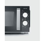 Severin MW 7762 forno a microonde Nero, Acciaio inox Microonde con grill Superficie piana 20 L 800 W