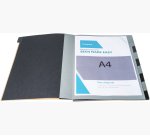 Trieur Harmonika 9 compartiments Eterneco - A4 - Brun motifs géométriques