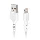 SBS Câble USB Données/Recharge Usb - Lightning Apple Blanc