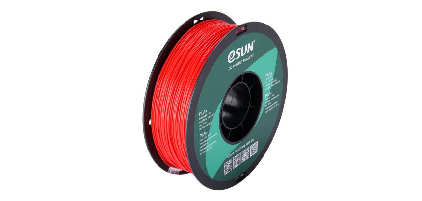 eSUN PLAPlus175R1 Polymelkzuur-plus (PLA+) Rood 1 kg