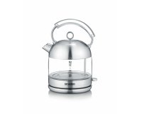 Bouilloire en verre Retro WK 3459, acier inoxydable