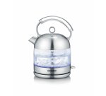 Bouilloire en verre Retro WK 3459, acier inoxydable