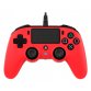 NACON PS4OFCPADRED mando y volante Rojo USB Gamepad Analógico/Digital PC, PlayStation 4