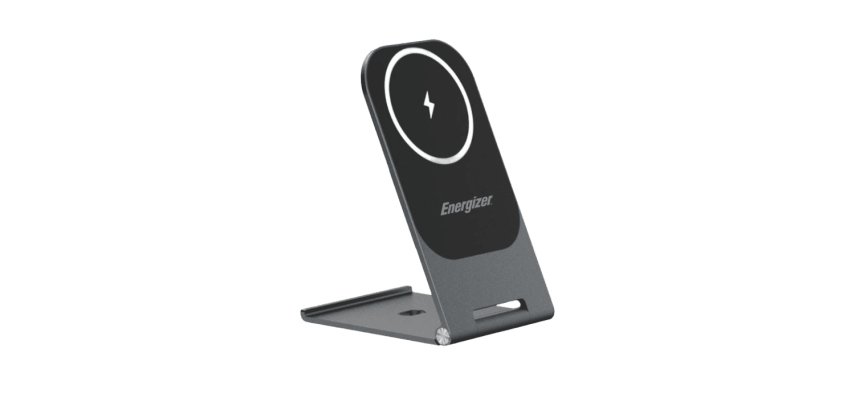 Energizer WCP102 mobile device charger Smartphone Aluminium, Black Wireless charging Auto
