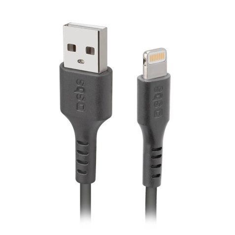 SBS Câble USB - Lightning Noir 1m