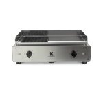 KRAMPOUZ Plancha Duo K - 2 en 1 Barbecue et Plancha Inox