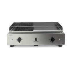 KRAMPOUZ Plancha Duo K - 2 en 1 Barbecue et Plancha Inox