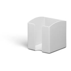 Durable ECO Quadrato Plastica Grigio