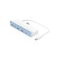 HYPER HD34A8 laptop dock & poortreplicator USB 3.2 Gen 1 (3.1 Gen 1) Type-C Wit