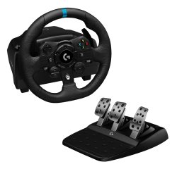 Logitech G G923 Schwarz USB 2.0 Lenkrad + Pedale Analog/Digital PC, Xbox One, Xbox Series S, Xbox Series X