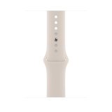 Accessoires bracelet et montre connectée Apple Bracelet Apple Watch 45mm Starlight Sport Band - Regular Lumiere stellaire