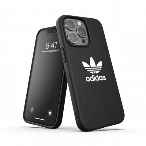Adidas 47096 mobile phone case 15.5 cm (6.1") Cover Black, White
