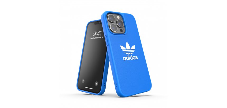 Adidas 47097 custodia per cellulare 15,5 cm (6.1") Cover Blu, Bianco