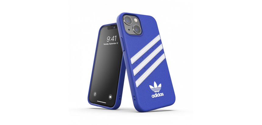 Adidas 47082 custodia per cellulare 13,7 cm (5.4") Cover Blu, Bianco