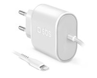 SBS Chargeur secteur 5W + câble Lightning 1m