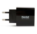 Hamlet XPWCU120PD Caricabatterie per dispositivi mobili Universale Nero AC Interno
