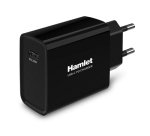 Hamlet XPWCU120PD Caricabatterie per dispositivi mobili Universale Nero AC Interno