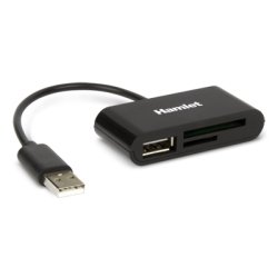 Hamlet XZR101UA card reader USB 2.0 Black