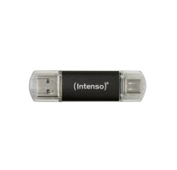 Intenso Twist Line USB flash drive 64 GB USB Type-A / USB Type-C 3.2 Gen 1 (3.1 Gen 1) Anthracite