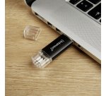 Intenso Twist Line unità flash USB 32 GB USB Type-A / USB Type-C 3.2 Gen 1 (3.1 Gen 1) Antracite