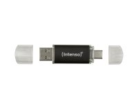 Intenso Twist Line lecteur USB flash 32 Go USB Type-A / USB Type-C 3.2 Gen 1 (3.1 Gen 1) Anthracite