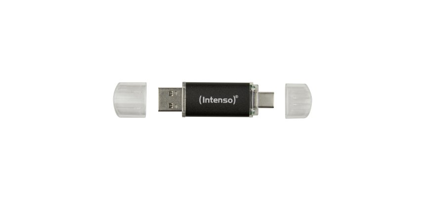 Intenso Twist Line unità flash USB 32 GB USB Type-A / USB Type-C 3.2 Gen 1 (3.1 Gen 1) Antracite