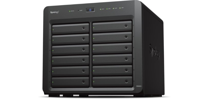 Synology DiskStation DS2422+ serveur de stockage NAS Tower Ryzen Embedded V1500B 4 Go DDR4 0 To DiskStation Manager Noir