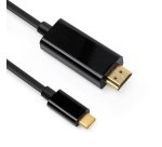 DLH DY-TU4662B câble vidéo et adaptateur 2 m USB Type-C HDMI Noir