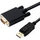 DLH DY-TU4696B câble vidéo et adaptateur 2 m DisplayPort VGA (D-Sub) Noir