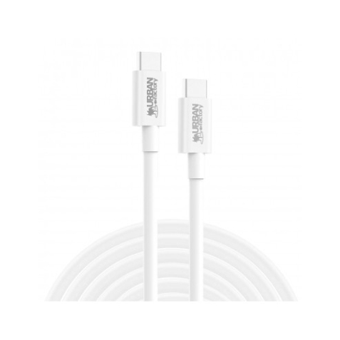 Urban Factory CAB02UF câble USB USB 3.2 Gen 1 (3.1 Gen 1) 2 m USB C Blanc