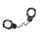 Antivol menottes - à clé - 55 cm  -  noir