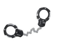 Antivol menottes - à clé - 55 cm  -  noir
