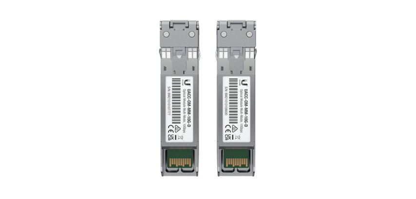 Ubiquiti UACC-OM-MM-10G-D-2 modulo del ricetrasmettitore di rete Fibra ottica 10000 Mbit/s 850 nm