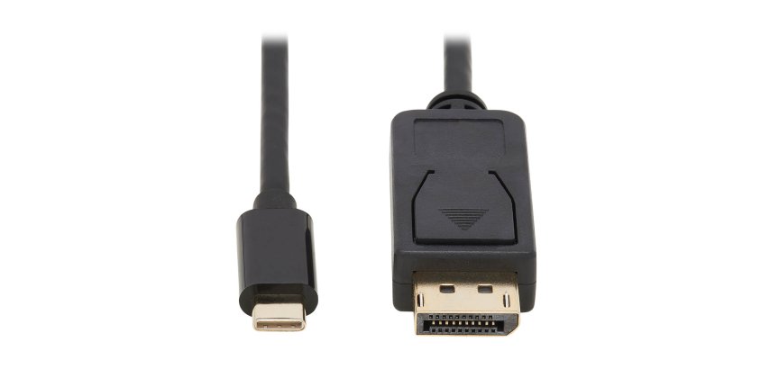 Tripp Lite U444-006-DP-BD câble vidéo et adaptateur 1,83 m USB Type-C DisplayPort Noir