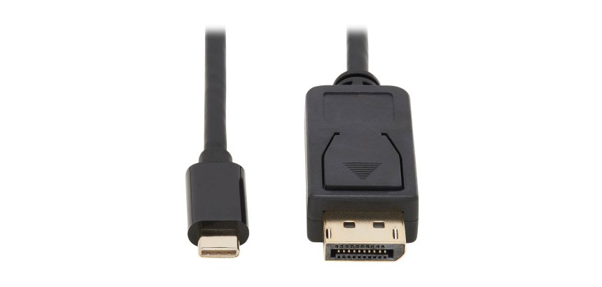 Tripp Lite U444-006-DP-BD câble vidéo et adaptateur 1,83 m USB Type-C DisplayPort Noir