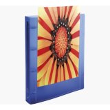 Classeur personnalisable KREACOVER en polypropylène, 4 anneaux 15mm, pour A4, coloris Assortis