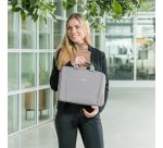 DICOTA Eco Slim Case BASE 35,8 cm (14.1") Malette Gris