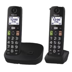 Panasonic KX-TGU112 DECT telephone Caller ID Black