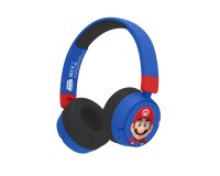 OTL Technologies Super Mario SM1001 cuffia e auricolare Con cavo e senza cavo A Padiglione Gaming USB tipo-C Bluetooth Blu, Rosso