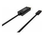 Vision TC 2MUSBCDP8K/BL câble DisplayPort 2 m USB Type-C Noir